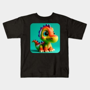 Sparky the Dinosaur #13 Kids T-Shirt